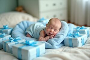 14 Geschenke zur Geburt Junge
